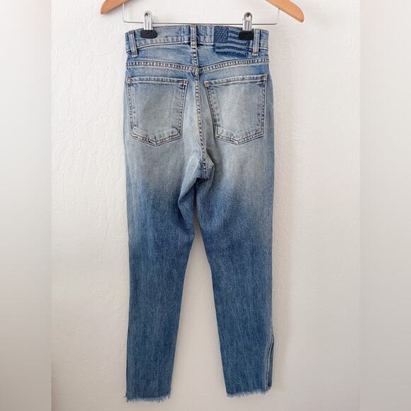 REVICE | Denim Uptown Distressed Jeans in Roadtrip Wash - Picture 7 of 8